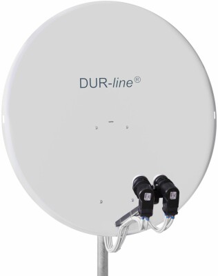 DUR-line Satellitenschüssel MDA 90 cm hellgrau