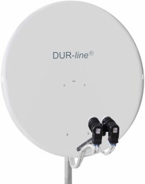 DUR-line Satellitenschüssel MDA 90 cm hellgrau