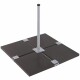 Herkules 4-Platten Balkonständer bis 90 cm Satellitenschüssel