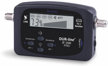 DUR-line Satfinder SF 2500 Pro mit Multifunktionsdisplay