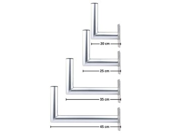 DUR-line Sat Wandhalterung Aluminium oder Stahl...