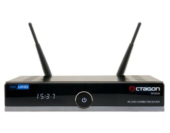 Octagon SF8008 4K UHD Combo Receiver DVB-S2X + DVB-C/T2 Tuner