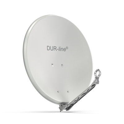 DUR-line Select 60/65cm Satellitenschüssel Alu hellgrau