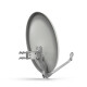 DUR-line Select 60/65cm Satellitenschüssel Alu hellgrau