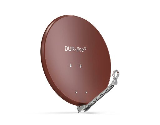 DUR-line Select 60/65cm Satellitenschüssel Alu ziegelrot
