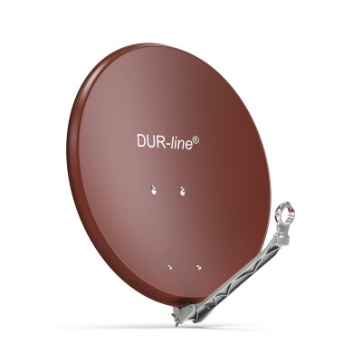 DUR-line Select 60/65cm Satellitenschüssel Alu ziegelrot