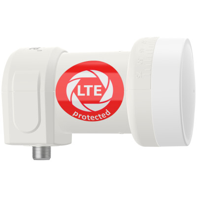 DUR-line +Ultra Single LNB für 1 Teilnehmer white/weiß