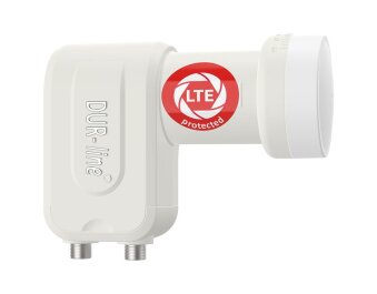 DUR-line +Ultra Twin LNB für bis zu 2 Teilnehmer white/weiß