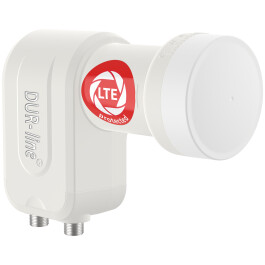 DUR-line +Ultra Twin LNB für bis zu 2 Teilnehmer white/weiß