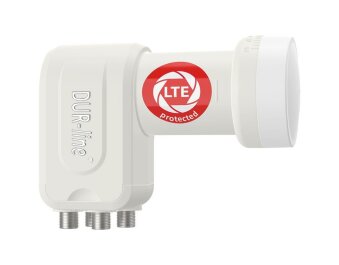 DUR-line +Ultra Quattro LNB für Multischalter-Betrieb white/weiß