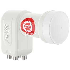 DUR-line +Ultra Quad LNB für bis zu 4 Teilnehmer white/weiß