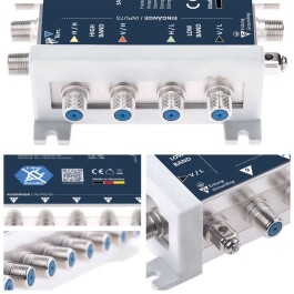 DUR-line MS 5/8 blue eco Multischalter ohne Strom/Netzteil