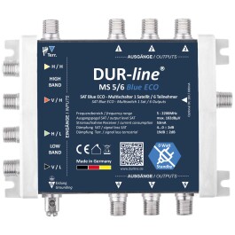 DUR-line MS 5/6 blue eco Multischalter ohne Strom/Netzteil