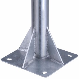 DUR-line Sat Wandhalterung 75cm Wandabstand Stahl/feuerverzinkt