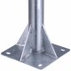 DUR-line Sat Wandhalterung 75cm Wandabstand Stahl/feuerverzinkt