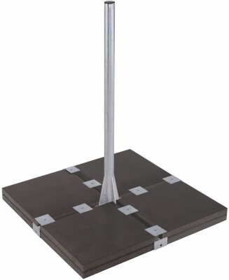 Herkules 8-Plattenständer XL 1,2 Meter Antennenmast