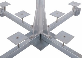 Herkules 8-Plattenständer XL 1,2 Meter Antennenmast