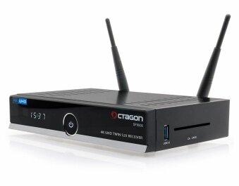 Octagon SF8008 4K UHD Receiver DVB-S2X Twin-Sat