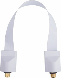 DUR-line Fensterdurchführung flach 28,5cm weiß