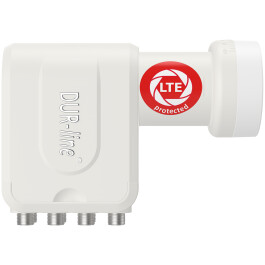 DUR-line +Ultra Octo LNB 8-fach für bis zu 8 Teilnehmer weiß