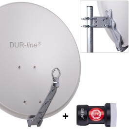 DUR-line Select 60/65 cm Sat Anlage 1 Teilnehmer Komplett...