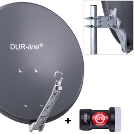DUR-line Select 60/65 cm Sat Anlage 1 Teilnehmer Komplett...
