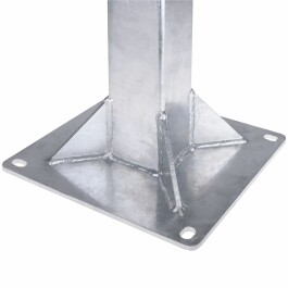 DUR-line Sat Wandhalterung 85cm Wandabstand Stahl/feuerverzinkt