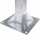 DUR-line Sat Wandhalterung 85cm Wandabstand Stahl/feuerverzinkt