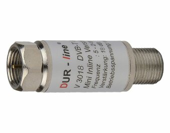 DUR-line Sat-Inline-Verstärker 18dB 8 Stück