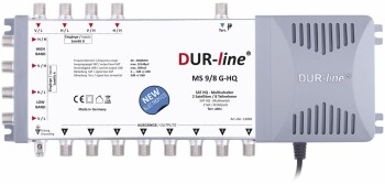 DUR-line Multischalter MS 9/8 G-HQ bis 8 Teilnehmer 2 Satelliten