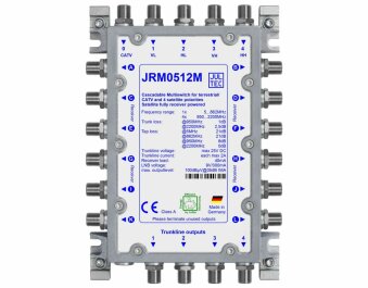 Jultec JRM0512M Multischalter 5/12 ohne Netzteil...