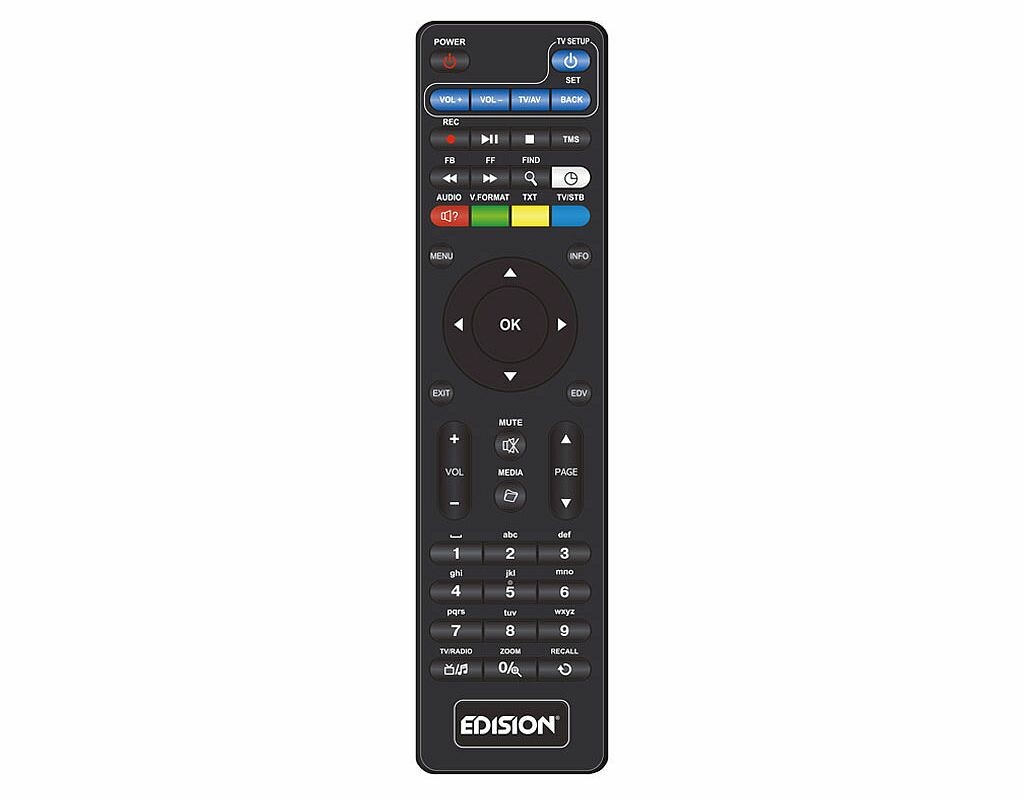 Telecomando Universale EDISION EDI-RCU 1 Learn - Programmabile Per TV E Ricevitori, Compatibile Con Modelli PICCO E PROTON - Foto 5