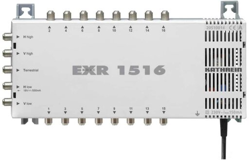 Kathrein EXR 1512 Multischalter (5x Eingang 12x Ausgang)