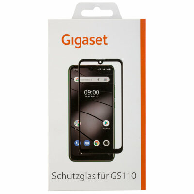 GIGASET FULL DISPLAY HD Glass Protector für Gigaset GS110 - Frame Black