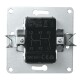 Wechselschalter McPower Cup 2-fach 250V~/10A UP weiß