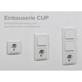 Steckdosen Set McPower Cup Beginner 3S 4-teilig weiß