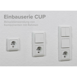 Steckdosen Set McPower Cup Beginner 3S 4-teilig weiß