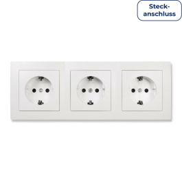 Steckdosen Set McPower Flair Beginner 3S Profi 4-teilig...