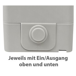 Feuchtraum Wechselschalter McPower Taff 250V~/10A IP44...