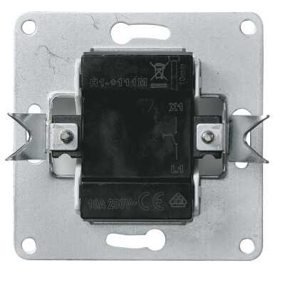 Taster McPower Flair 250V~/10A UP weiß