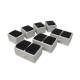 Feuchtraum Set McPower Taff Werkstatt 7-teilig grau IP44