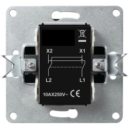Kreuzschalter McPower Cup 250V~/10A UP weiß