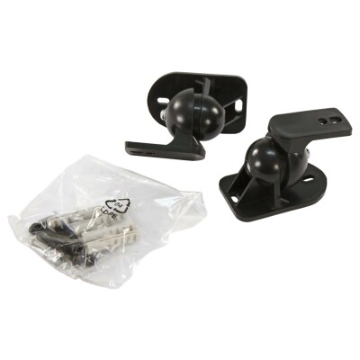 Wandhalterung für Lautsprecher HOLLYWOOD LB-W5B, max.5kg, neigbar, schwarz, PAAR