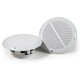 Decken- und Wandaußenlautsprecher HOLLYWOOD WL-15, Ø 148mm, 80 Watt, weiß, Paar