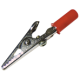 Krokodilklemme McPower 55mm rot 1 Griff isoliert