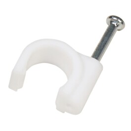 Kabelschelle McPower 8mm 100er-Pack weiß