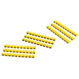 Kabelmarker-Clips McPower bedruckt mit Buchstaben...