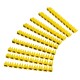 Kabelmarker-Clips McPower bedruckt mit Buchstaben Kabeldurchmesser bis 3mm