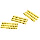 Kabelmarker-Clips McPower bedruckt mit Buchstaben Kabeldurchmesser bis 3mm