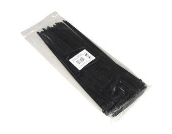 Kabelbinder McPower schwarz 300x4,8mm 100er-Pack UV...